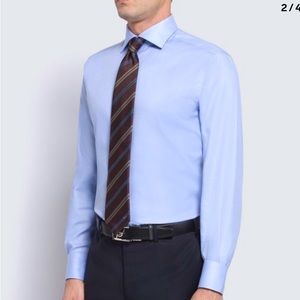 Brioni Blue Shirt 17 1/2